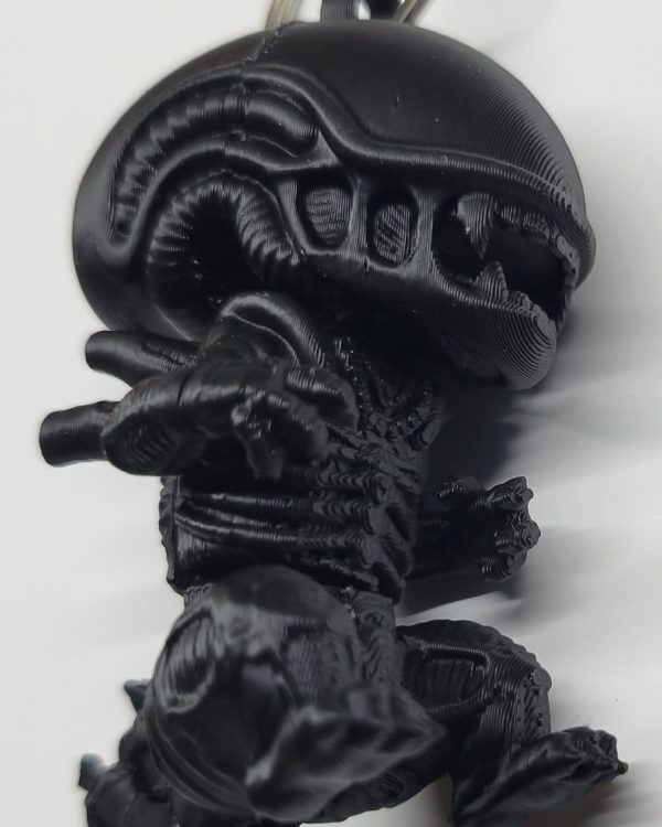 3D Printed Alien Keychain