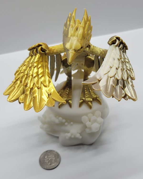 Articulated Golden Phoenix