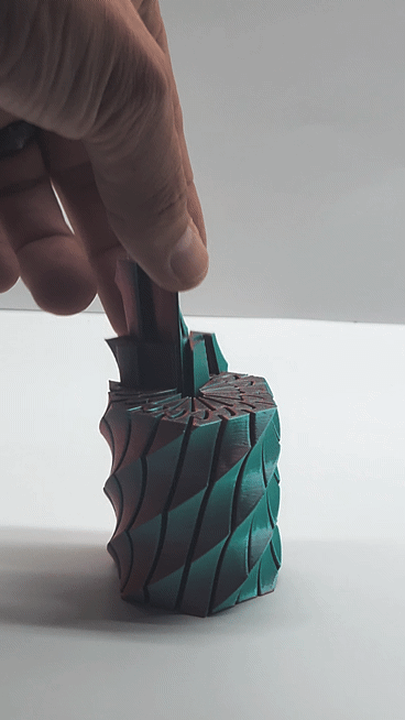 3D Printed Twist Fidget