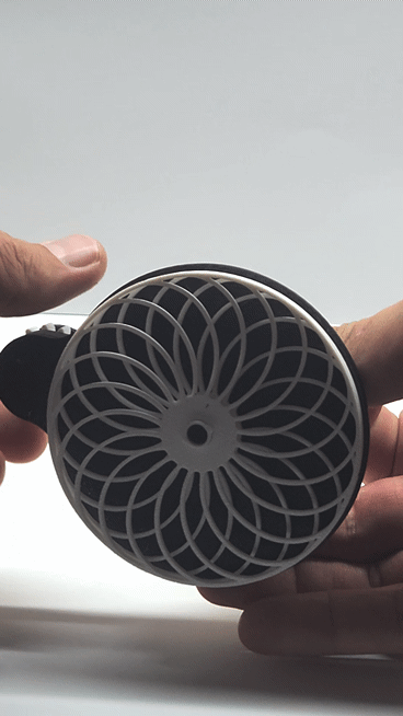 3D Printed Gear Spinner Fidget