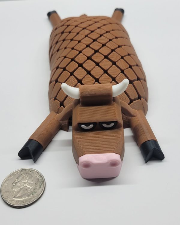 Angry Highland Cow Fidget