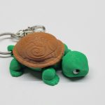 Articulated Turtle Keychain — view 1