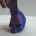 Articulated 3D Printed Skull Fidget — view 1