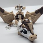 3D Printed S’mores Dragon — view 2
