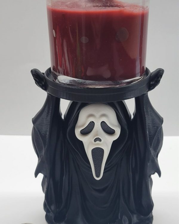 Screaming Ghost Candle Holder